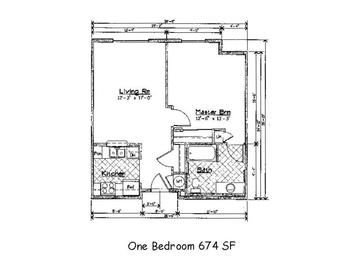 One Bedroom/1 Bath