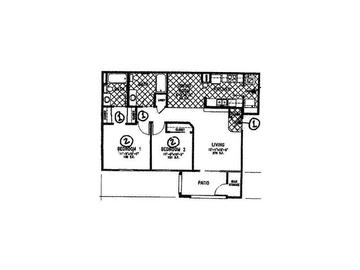 Two Bedroom/2 Bath