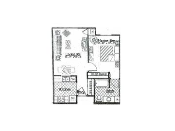 One Bedroom/1 Bath