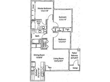 Three Bedroom/2 Bath