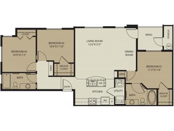 3 Bedroom/2 Bath