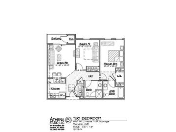 Two Bedroom/2 Bath