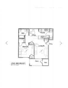 One Bedroom/1 Bath 7