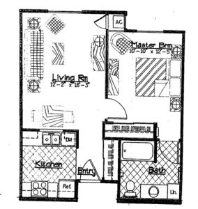 One Bedroom/1 Bath