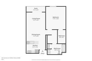 One Bedroom/1 Bath 16