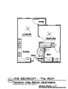 One Bedroom/1 Bath 1