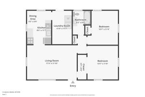 Two Bedroom/1 Bath 13